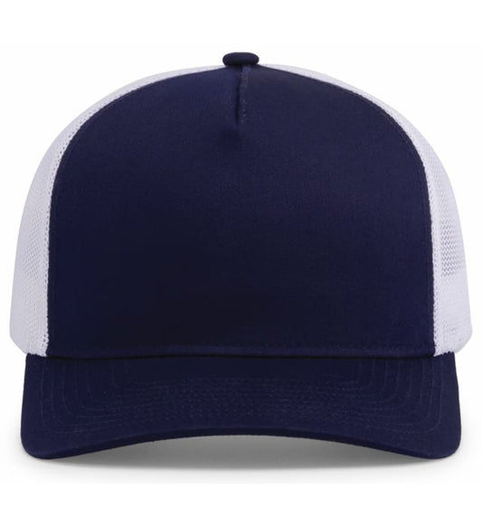 Gorra Trucker Perfil Medio 105C Navy | Blanco