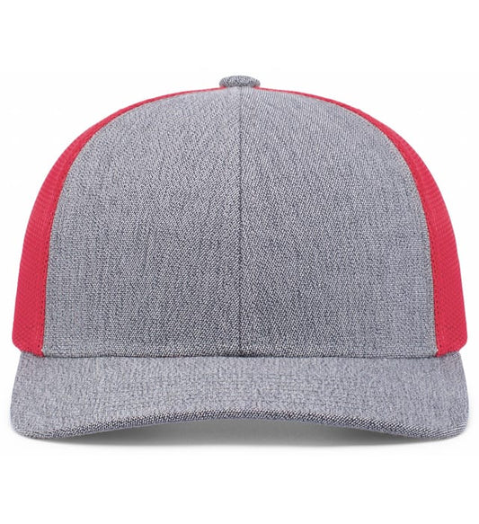 Gorra Trucker de Perfil Bajo con Mezcla de Diferentes Tonos 210C