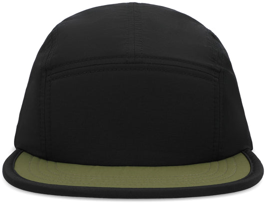 Packable Camper Hat Negra | Verde Oliva