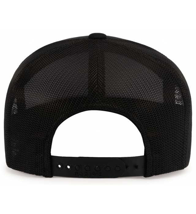 6 Panel Arch Trucker Snapback Crema | Negra