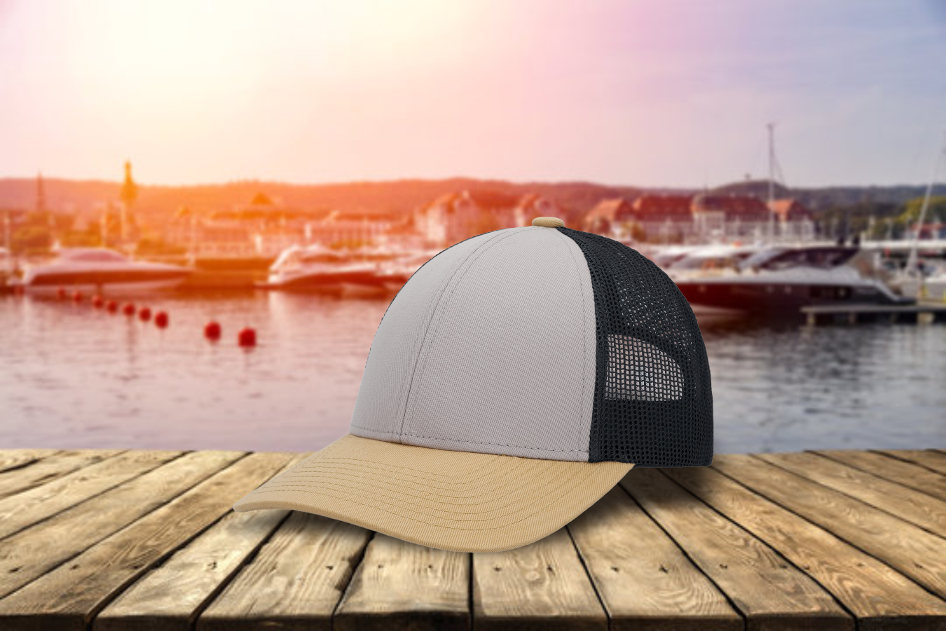 Gorra Trucker de Perfil Bajo P114