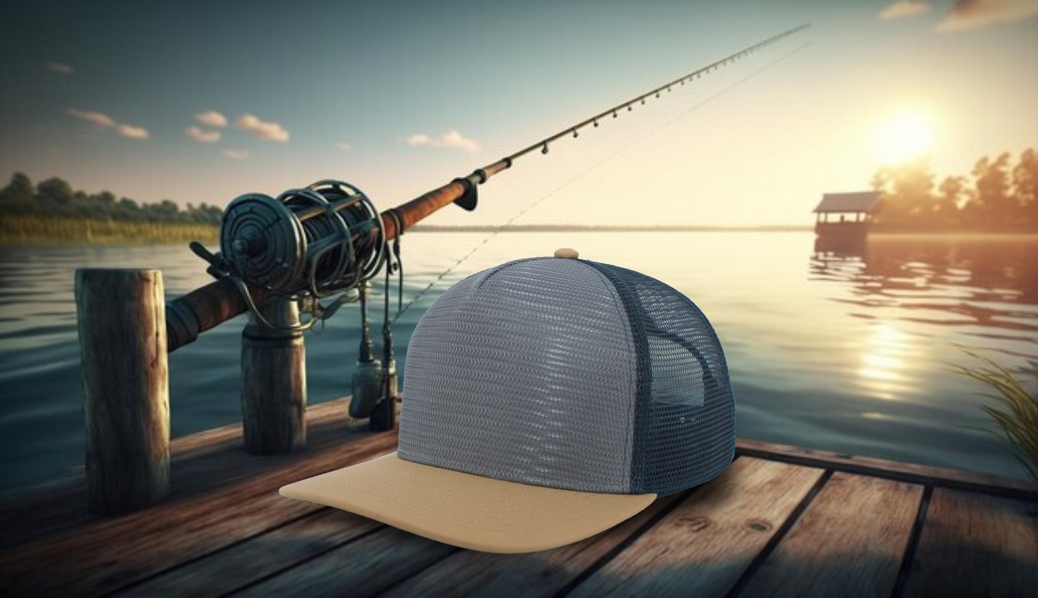 Gorra  de 5 Paneles con Textura de Perfil Medio P724