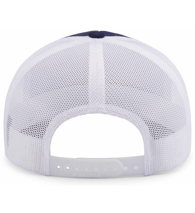 Gorra Trucker Perfil Medio 105C Navy | Blanco
