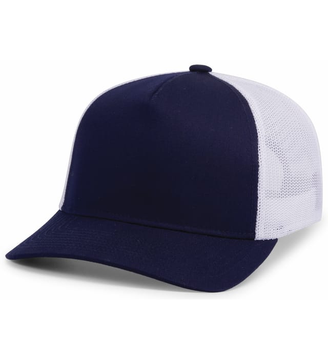 Gorra Trucker Perfil Medio 105C Navy | Blanco