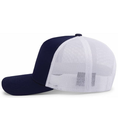 Gorra Trucker Perfil Medio 105C Navy | Blanco