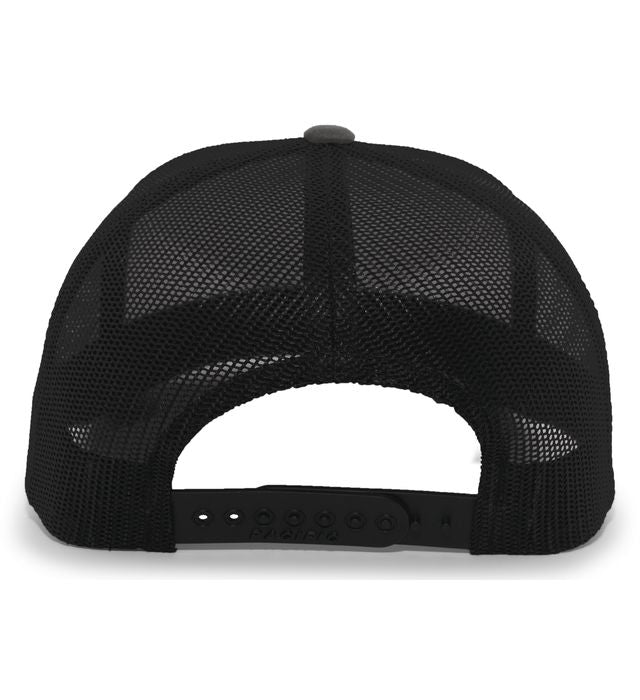 Gorra Trucker Perfil Medio 105C Grafito | Negro