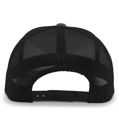 Gorra Trucker Perfil Medio 105C Grafito | Negro