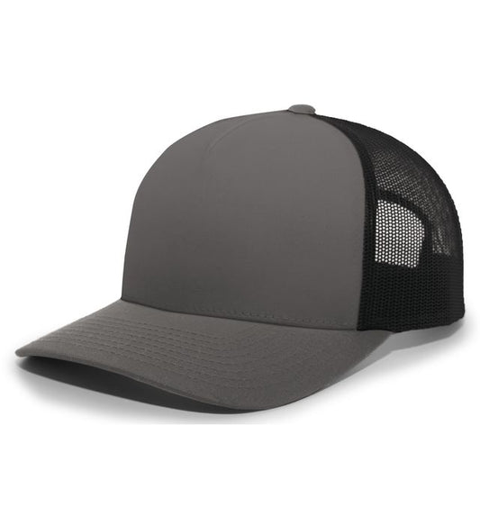 Gorra Trucker Perfil Medio 105C Grafito | Negro