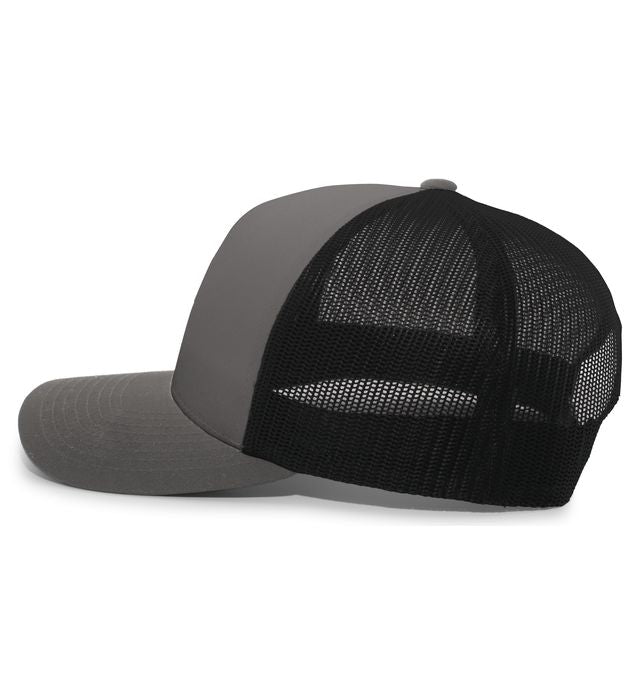 Gorra Trucker Perfil Medio 105C Grafito | Negro