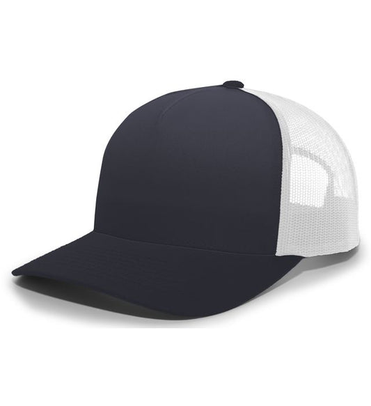 Gorra Trucker Perfil Medio 105C Navy | Blanco
