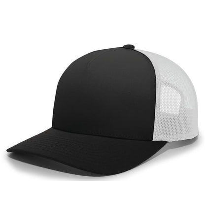Gorra Trucker Perfil Medio 105C Negro | Blanco