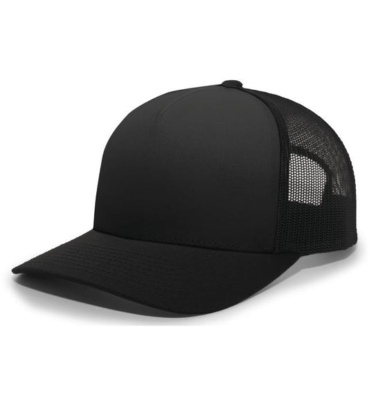 Gorra Trucker Perfil Medio 105C Negra