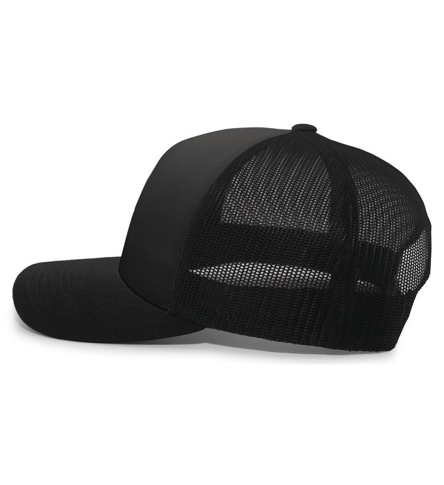 Gorra Trucker Perfil Medio 105C Negra