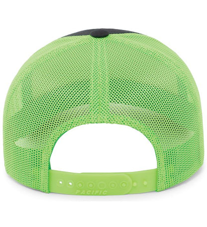 Gorra Trucker Snapback de 5 Paneles Perforada 105P