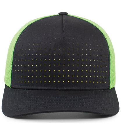 Gorra Trucker Snapback de 5 Paneles Perforada 105P