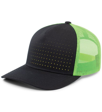 Gorra Trucker Snapback de 5 Paneles Perforada 105P