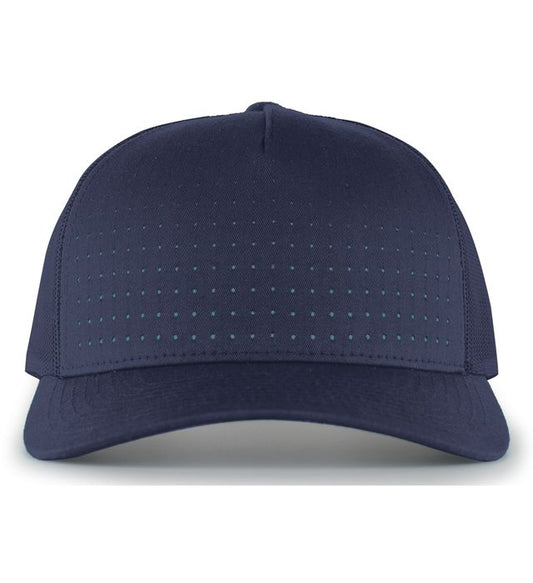 Gorra Trucker Snapback de 5 Paneles Perforada 105P