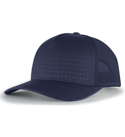 Gorra Trucker Snapback de 5 Paneles Perforada 105P