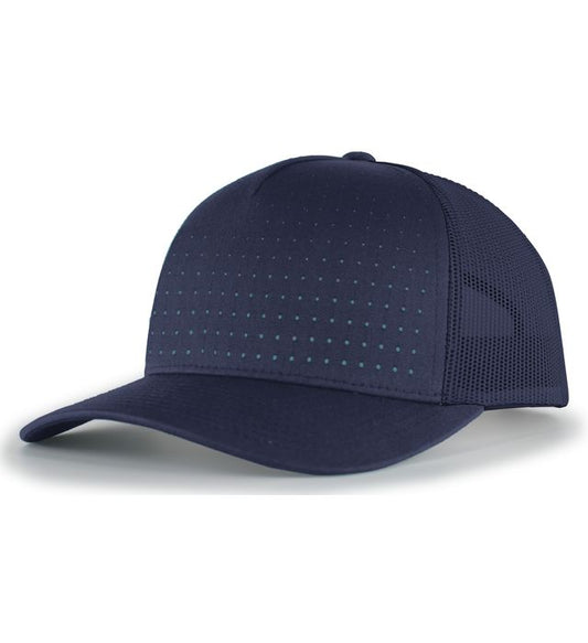 Gorra Trucker Snapback de 5 Paneles Perforada 105P