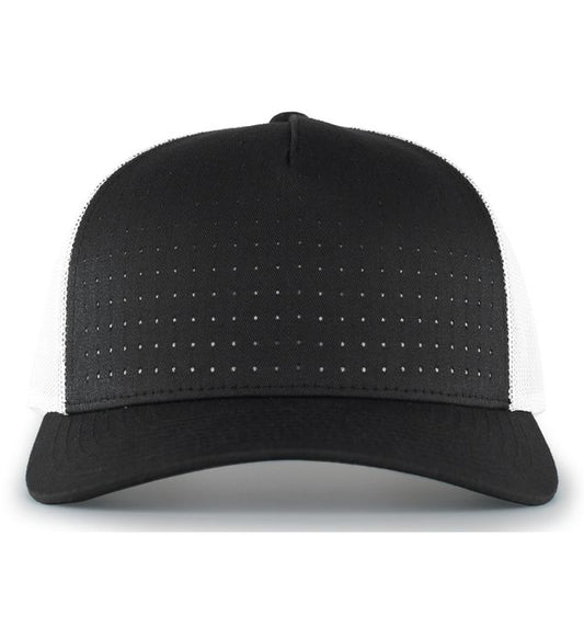 Gorra Trucker Snapback de 5 Paneles Perforada 105P