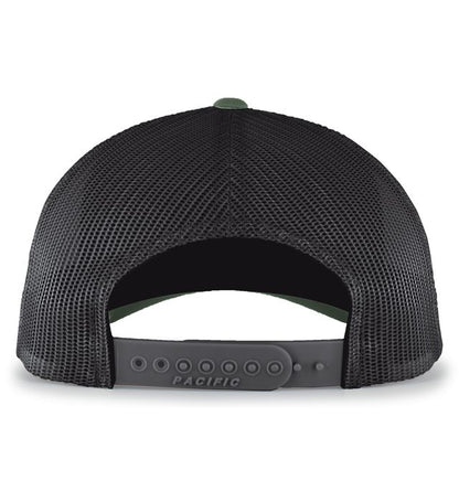 Gorra Trucker Snapback de 5 Paneles Perforada 105P