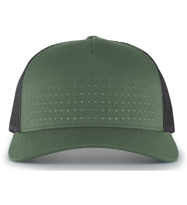 Gorra Trucker Snapback de 5 Paneles Perforada 105P