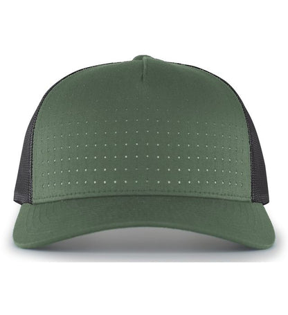 Gorra Trucker Snapback de 5 Paneles Perforada 105P