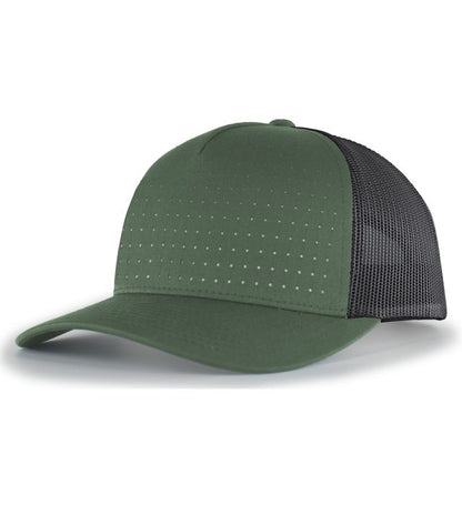 Gorra Trucker Snapback de 5 Paneles Perforada 105P