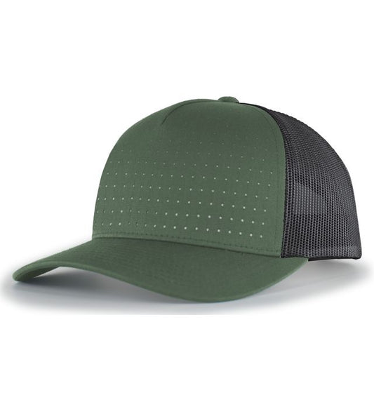 Gorra Trucker Snapback de 5 Paneles Perforada 105P