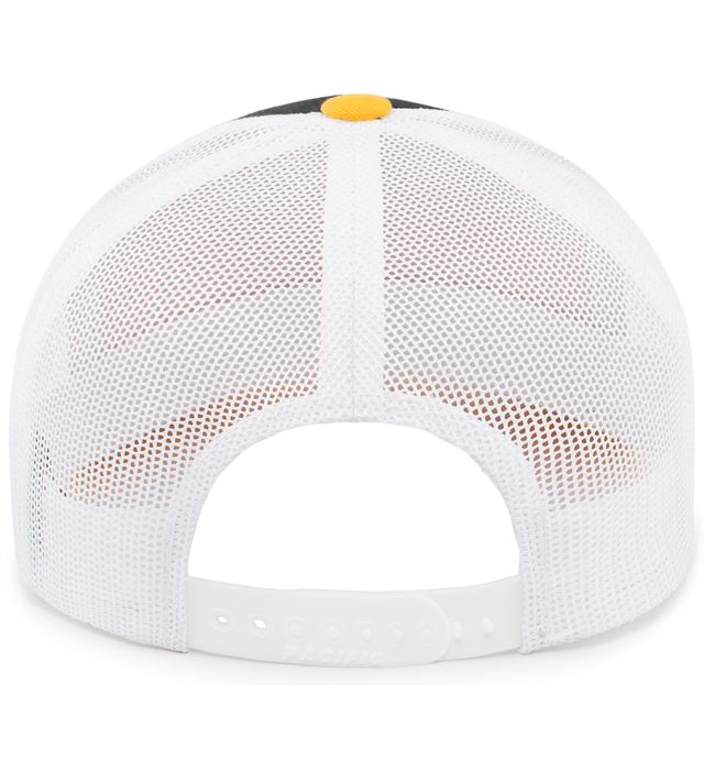 Gorra Trucker Snapback de 5 Paneles Perforada 105P