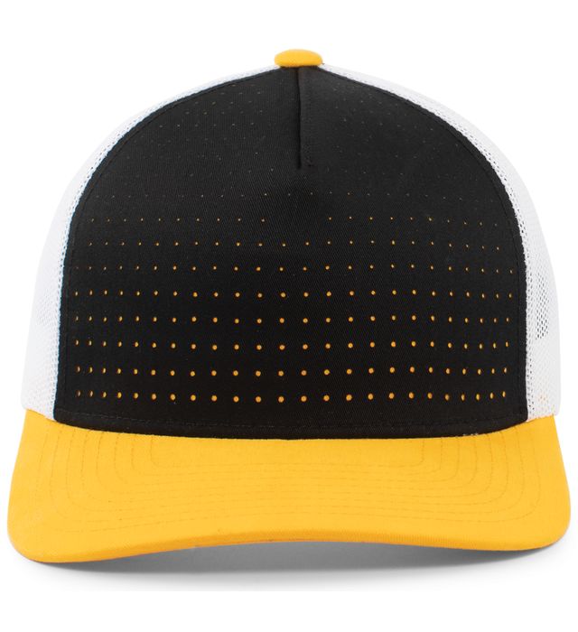 Gorra Trucker Snapback de 5 Paneles Perforada 105P