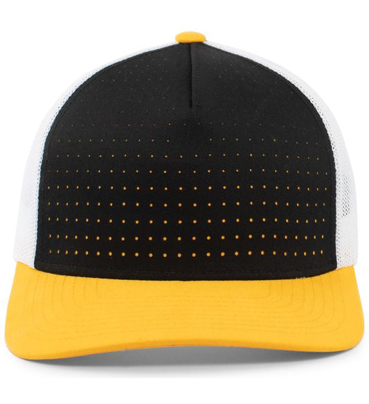Gorra Trucker Snapback de 5 Paneles Perforada 105P