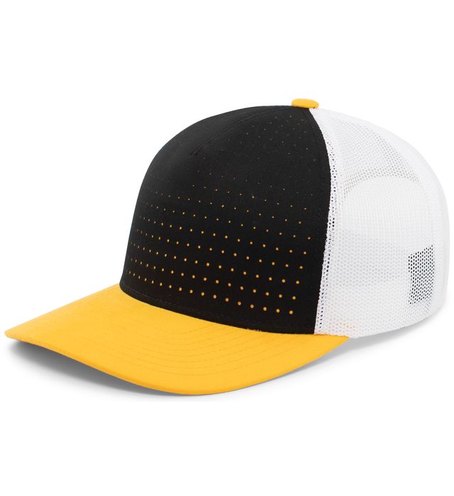 Gorra Trucker Snapback de 5 Paneles Perforada 105P