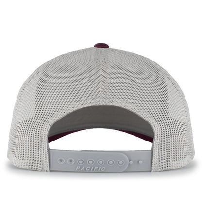 Gorra Trucker Snapback de 5 Paneles Perforada 105P