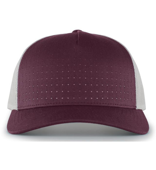Gorra Trucker Snapback de 5 Paneles Perforada 105P