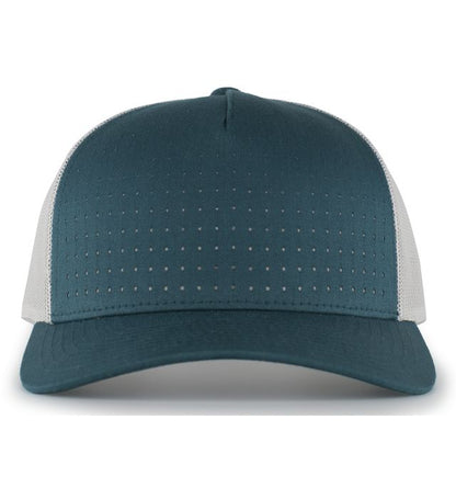 Gorra Trucker Snapback de 5 Paneles Perforada 105P