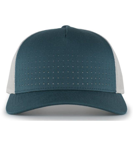 Gorra Trucker Snapback de 5 Paneles Perforada 105P