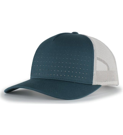 Gorra Trucker Snapback de 5 Paneles Perforada 105P