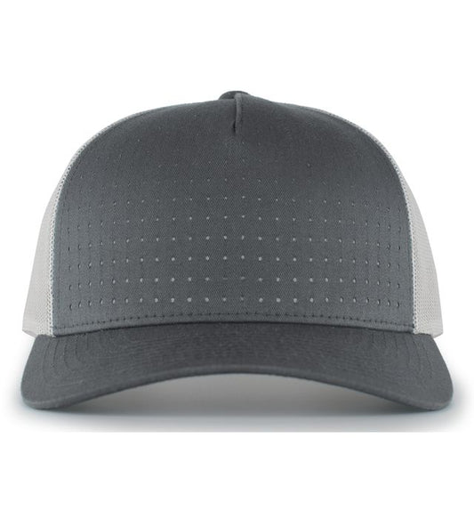 Gorra Trucker Snapback de 5 Paneles Perforada 105P