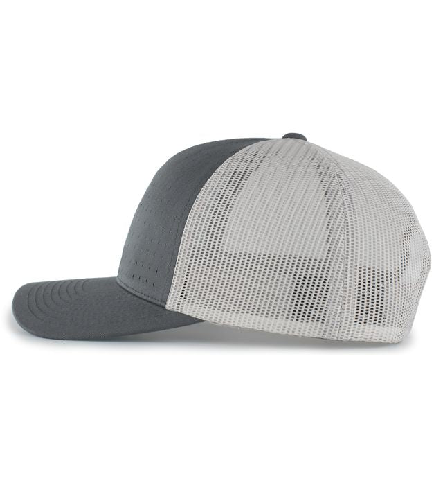 Gorra Trucker Snapback de 5 Paneles Perforada 105P