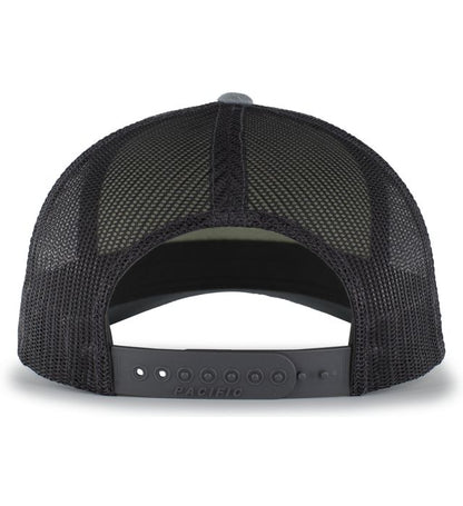 Gorra Trucker Snapback de 5 Paneles Perforada 105P