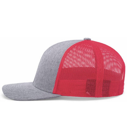 Gorra Trucker de Perfil Bajo con Mezcla de Diferentes Tonos 210C