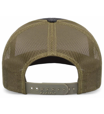 Gorra Trucker de Perfil Bajo con Mezcla de Diferentes Tonos 210C