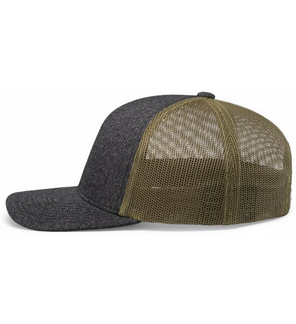 Gorra Trucker de Perfil Bajo con Mezcla de Diferentes Tonos 210C