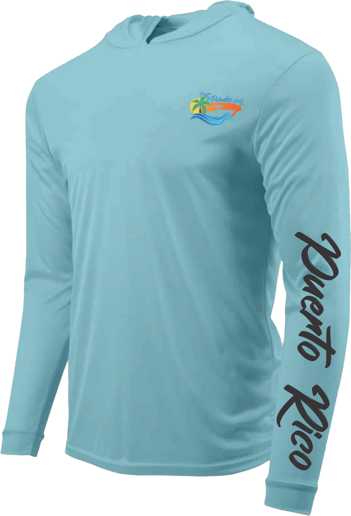 Bahama Hoodie Aqua