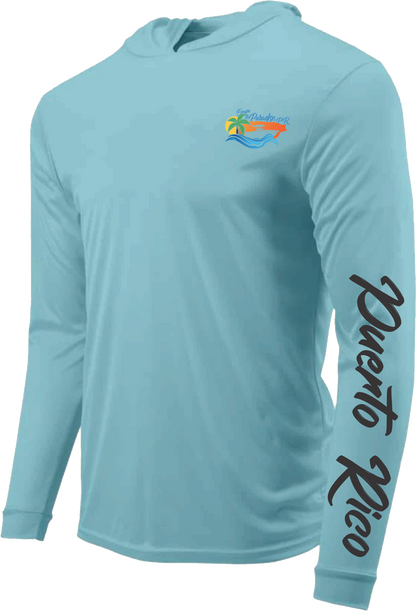 Bahama Hoodie Aqua