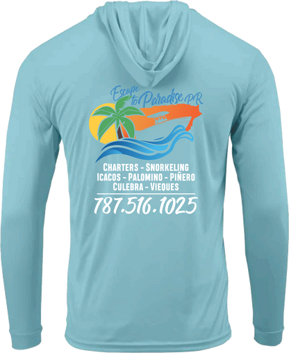 Bahama Hoodie Aqua