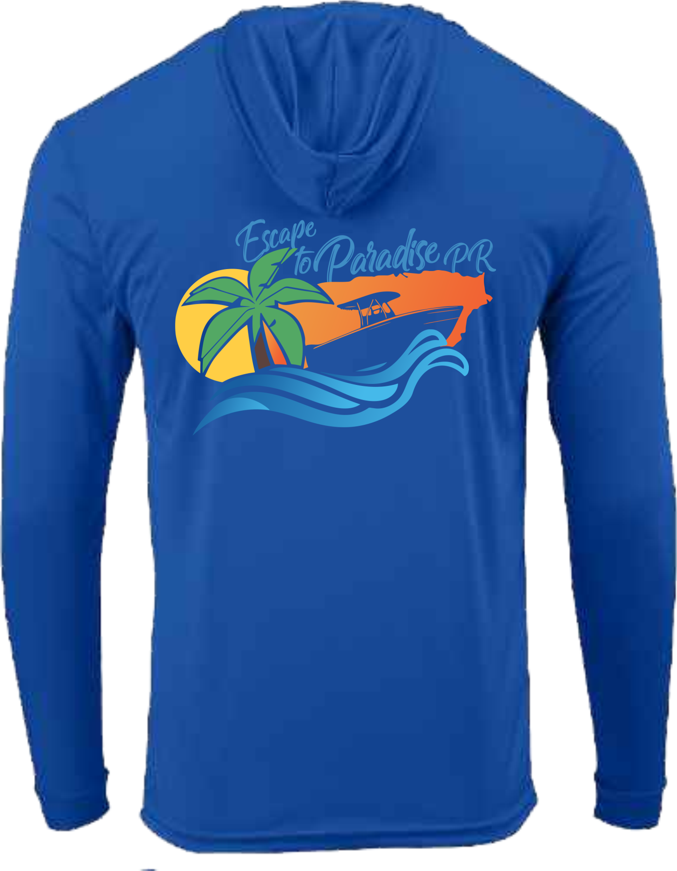 Bahama Hoodie Royal Blue