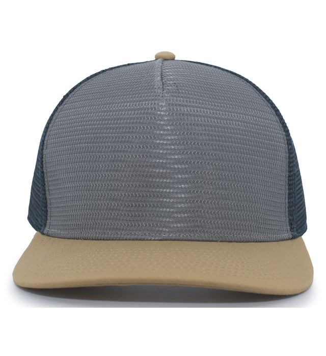 5-Panel Mesh Overlay Trucker