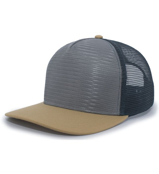 5-Panel Mesh Overlay Trucker